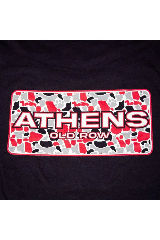 Old Row Athens Camo Pocket Tee