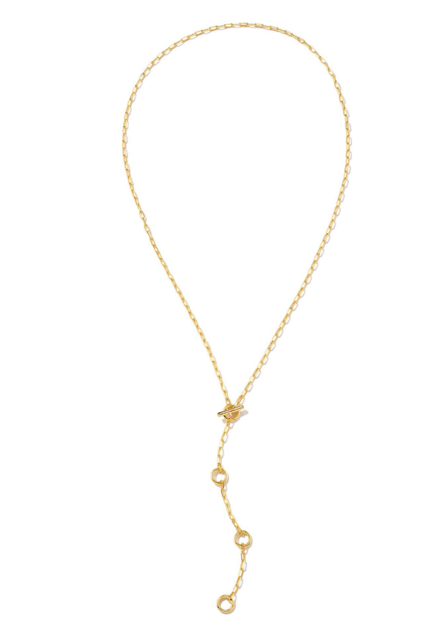 Kendra Scott| ANDI Y NECKLACE GOLD METAL