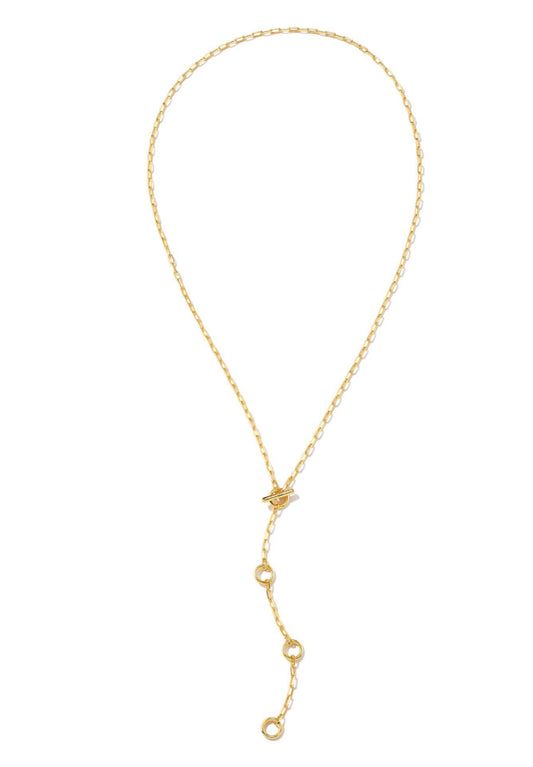 Kendra Scott| ANDI Y NECKLACE GOLD METAL