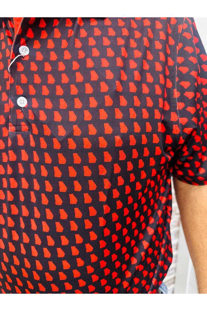 Men’s Happy Threads Georgia Polo