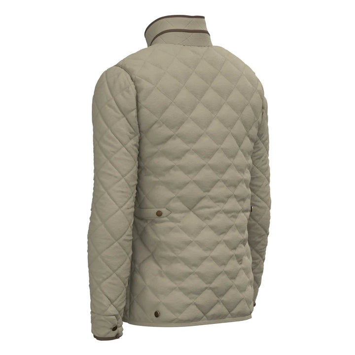 Local Boy | Diamond Quilted Jacket - Beige