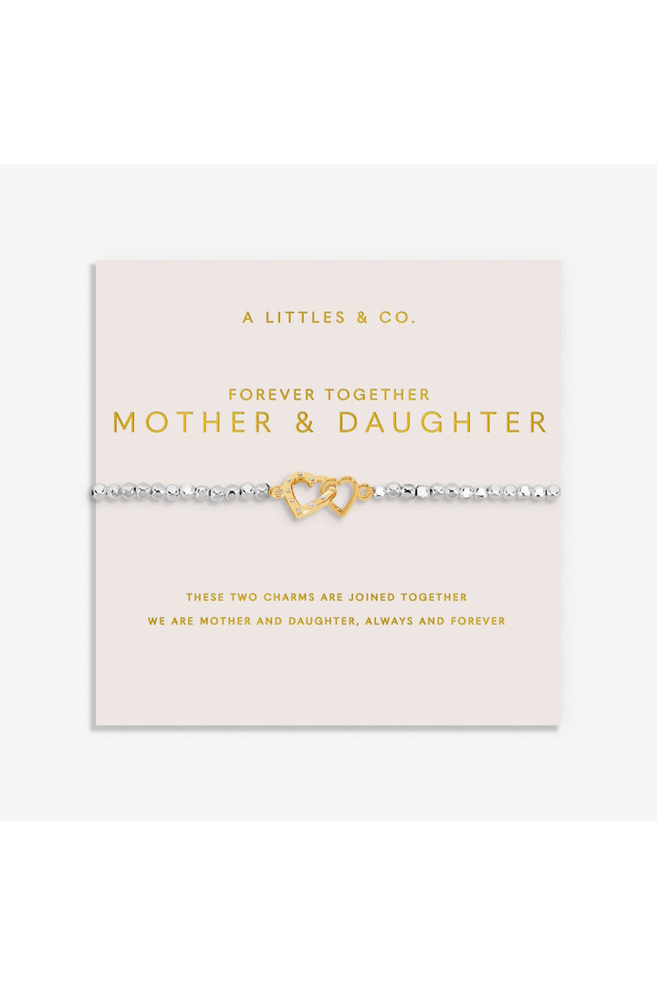 Mother's Day Forever Yours 'Forever Together Mother And Daughter' Bracelet