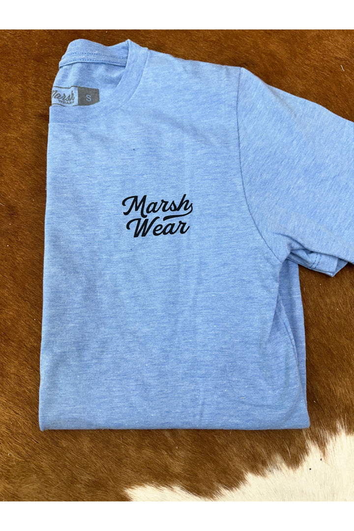 YOUTH Marsh Wear | Roadside Blue Tee
