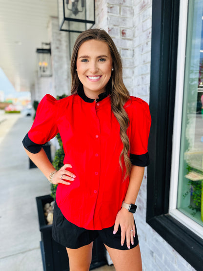 Adrienne| Gameday Jodie Top