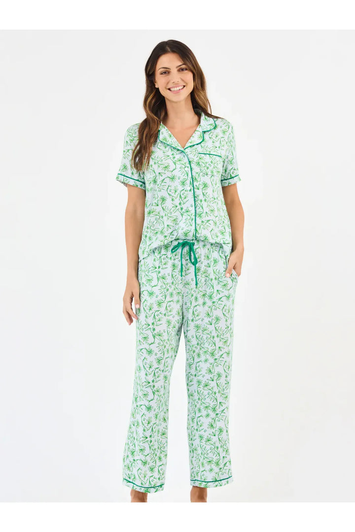 Mary Square | Laurel Blooms Light Blue Charlotte Pant Set