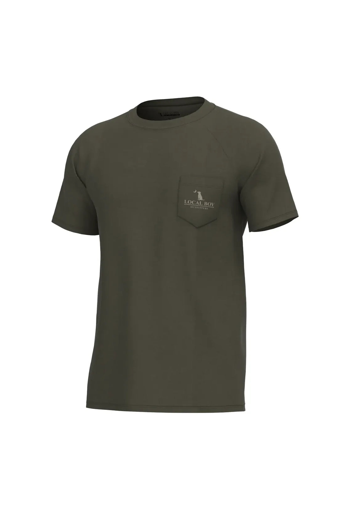 Local Boy | Vintage ESTD Badge Short Sleeve Heather Performance Shirt