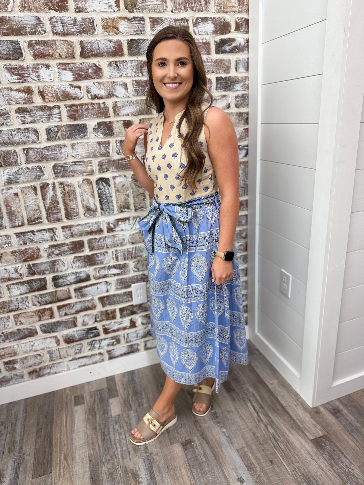 Pretty In Prints Midi Dress