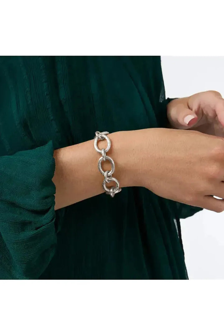 Julie Vos Catalina Demi Link Bracelet - Silver
