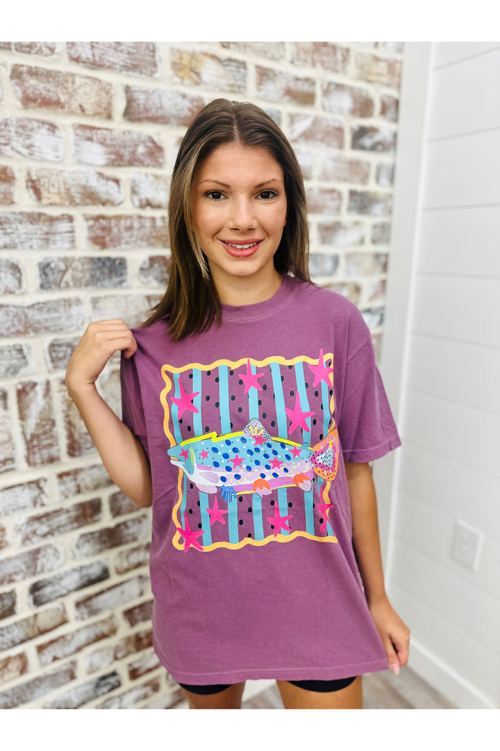 Speckled Tropical Fish Tee
