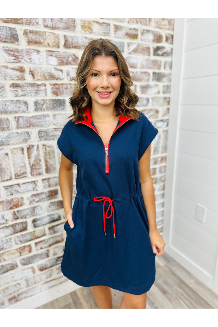 All American Tie Dress