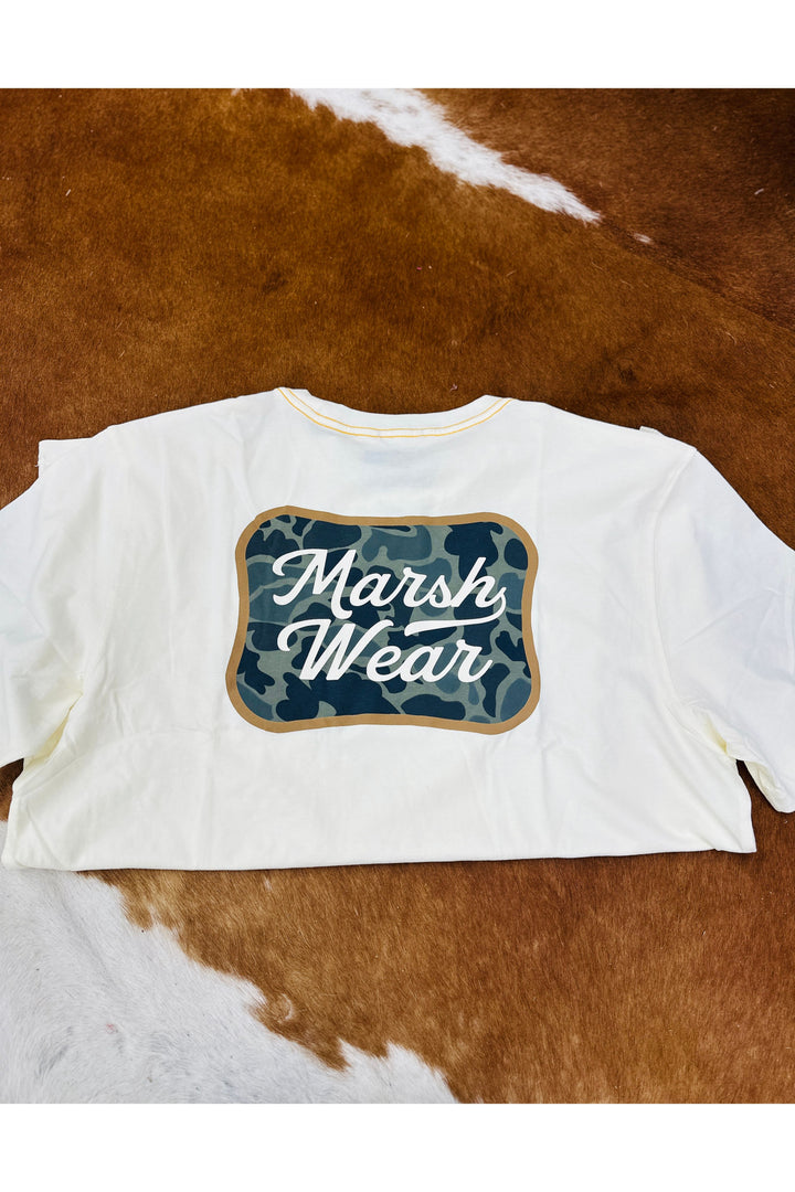 Marsh Wear | Roadside Vintage White Tee
