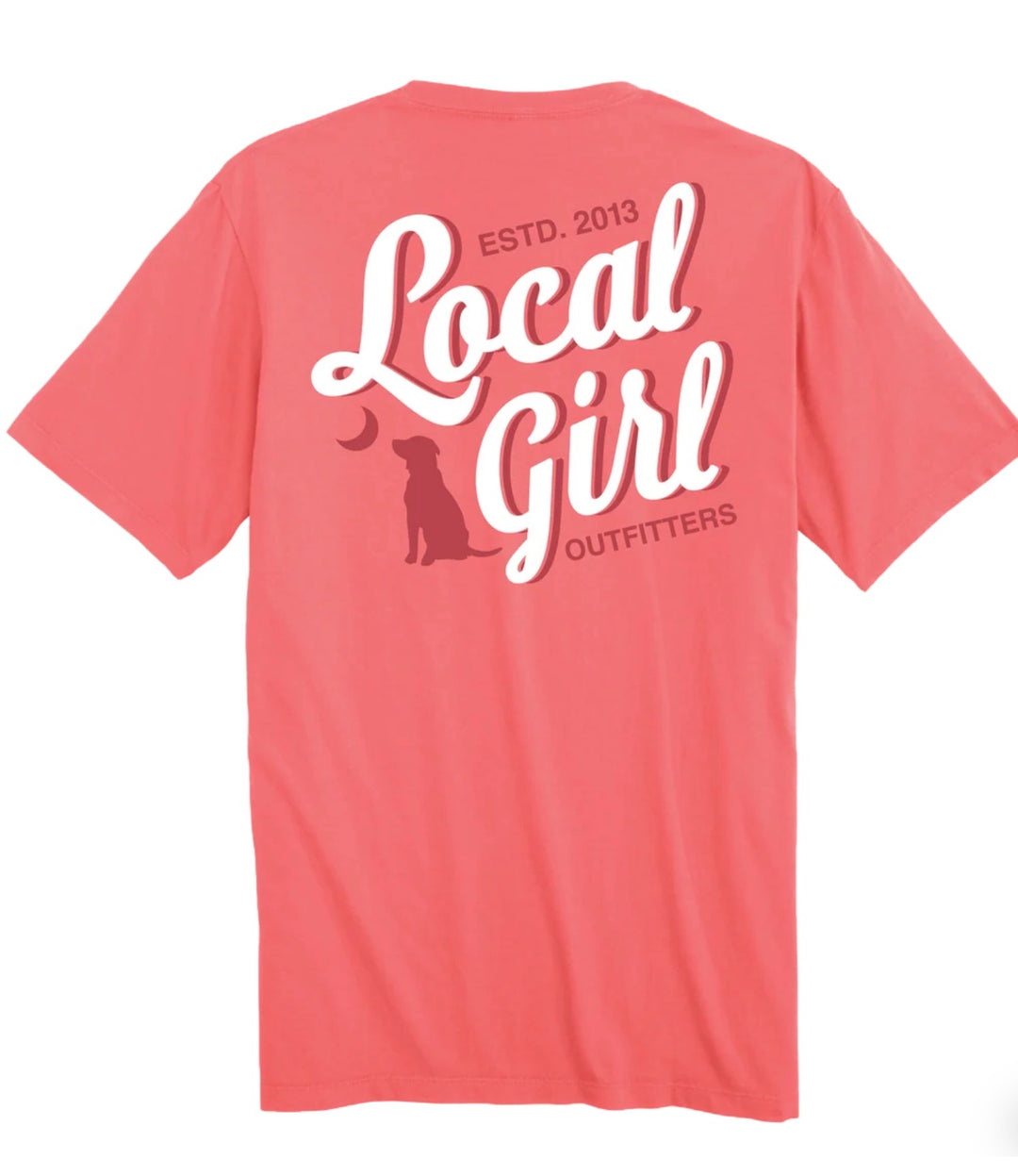 Local Girl | Stacked Script T-Shirt