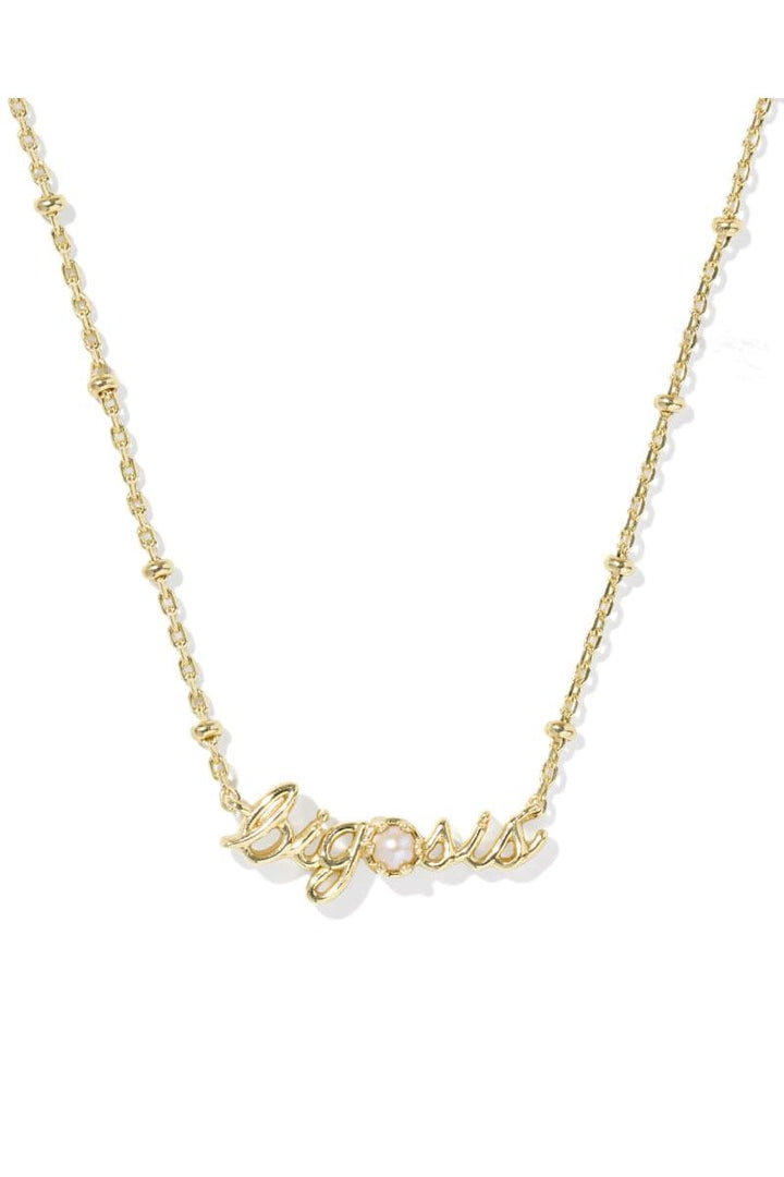 Kendra Scott | Big Sis Gold Short Pendant Necklace