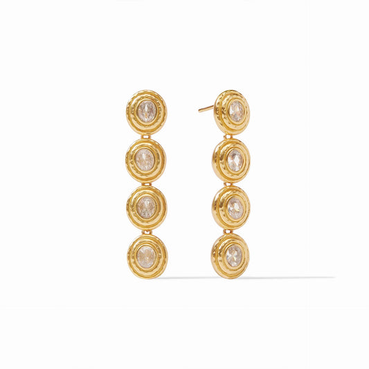 Julie Vos|Tudor Tier Earring~CZ