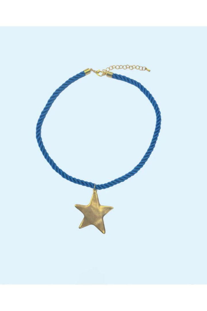 Alta Maes ~ Blue Rope Necklace