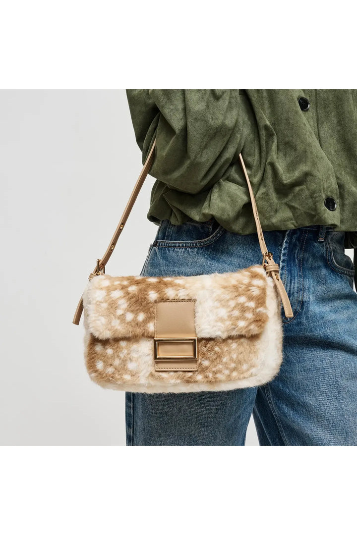 Beverly - Faux Fur Crossbody