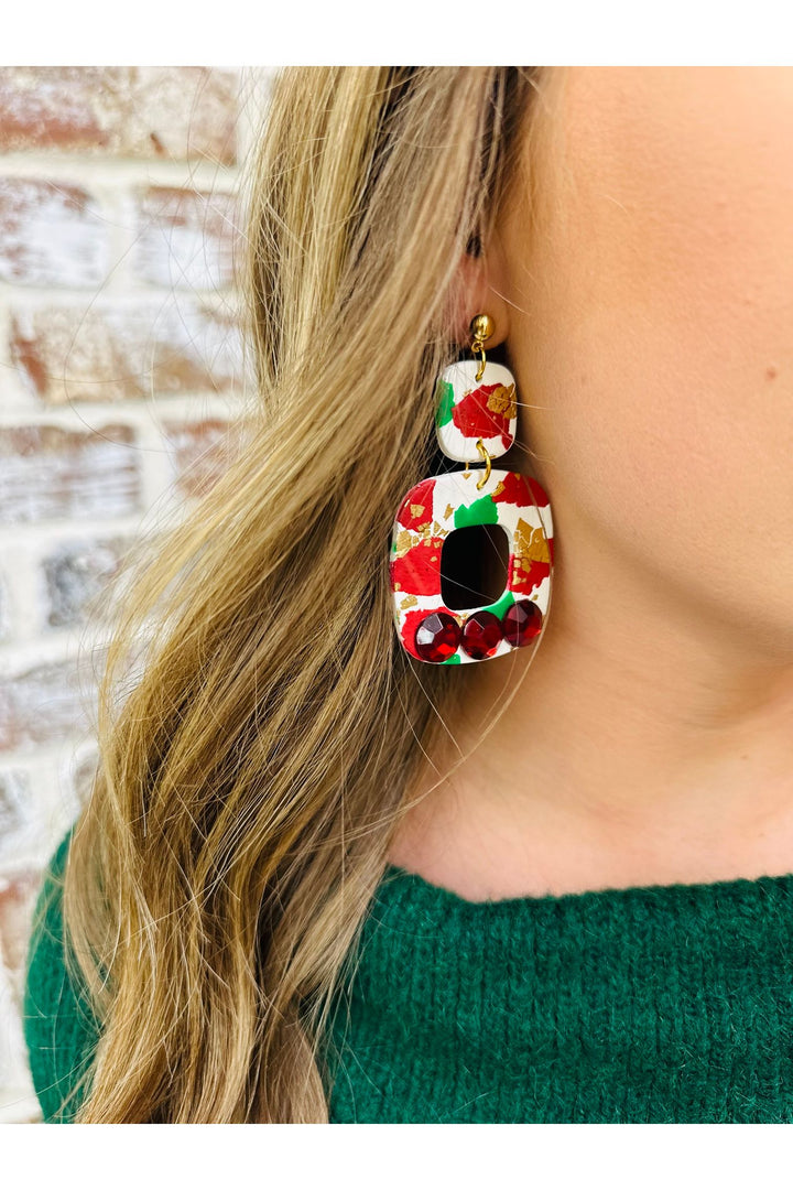 Christmas Confetti Earrings