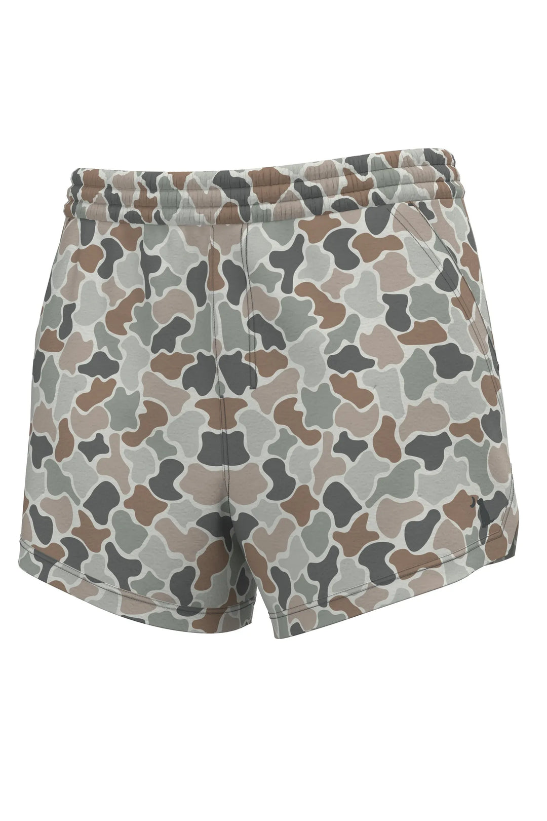 Women’s camo print shorts