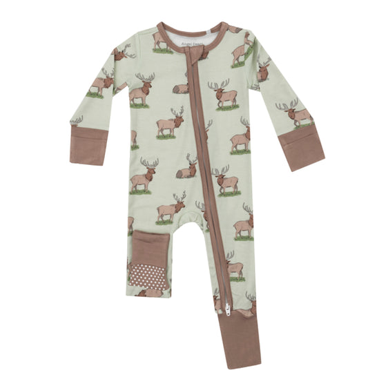 Elk - 2 Way Zipper Romper 0-3m