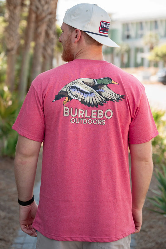 Burlebo Crimson Flying Duck T-Shirt