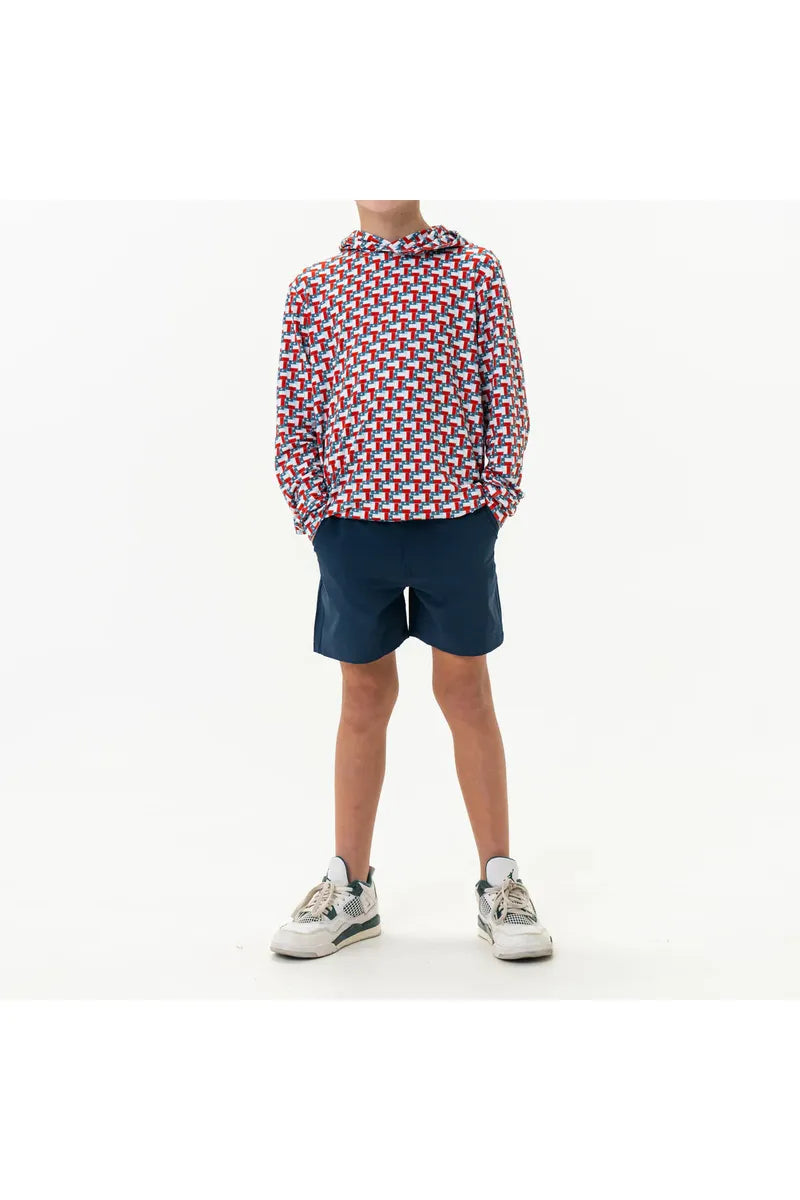 Youth Everyday Short - Deep Water Navy - Mayan Pocket