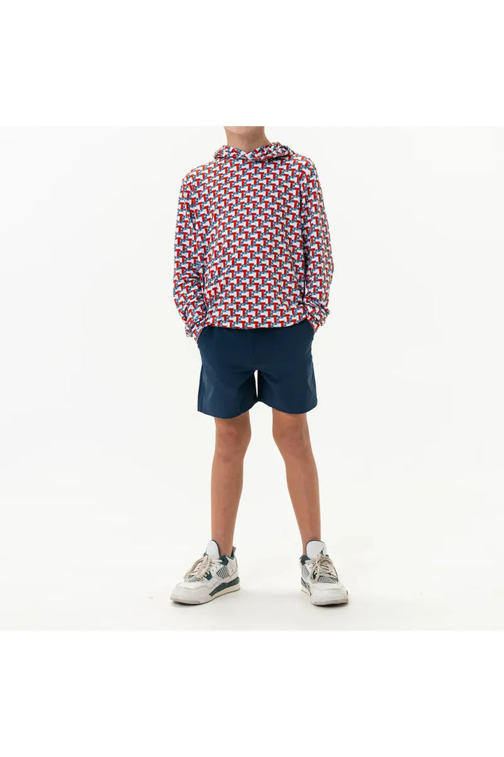 Youth Everyday Short - Deep Water Navy - Mayan Pocket