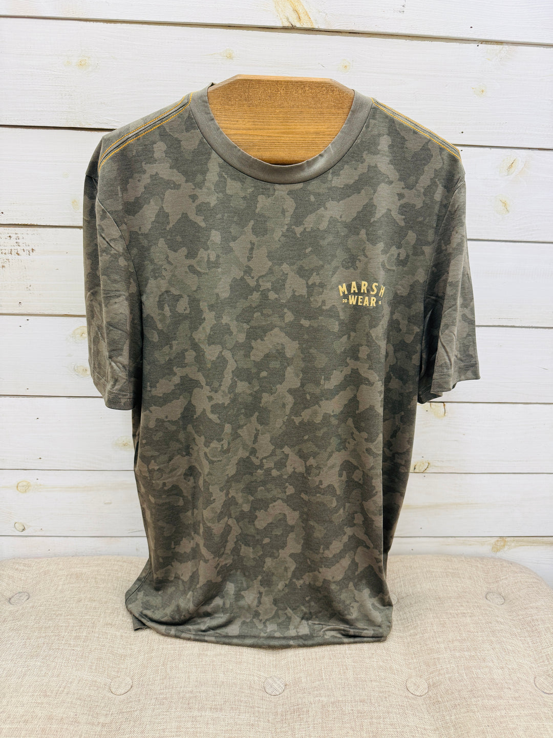 Marsh Wear | Stackhouse Hagood - Fossil Foxhole Camo Tee