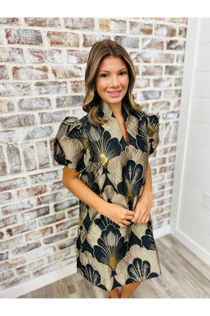Metallic Nights Dress