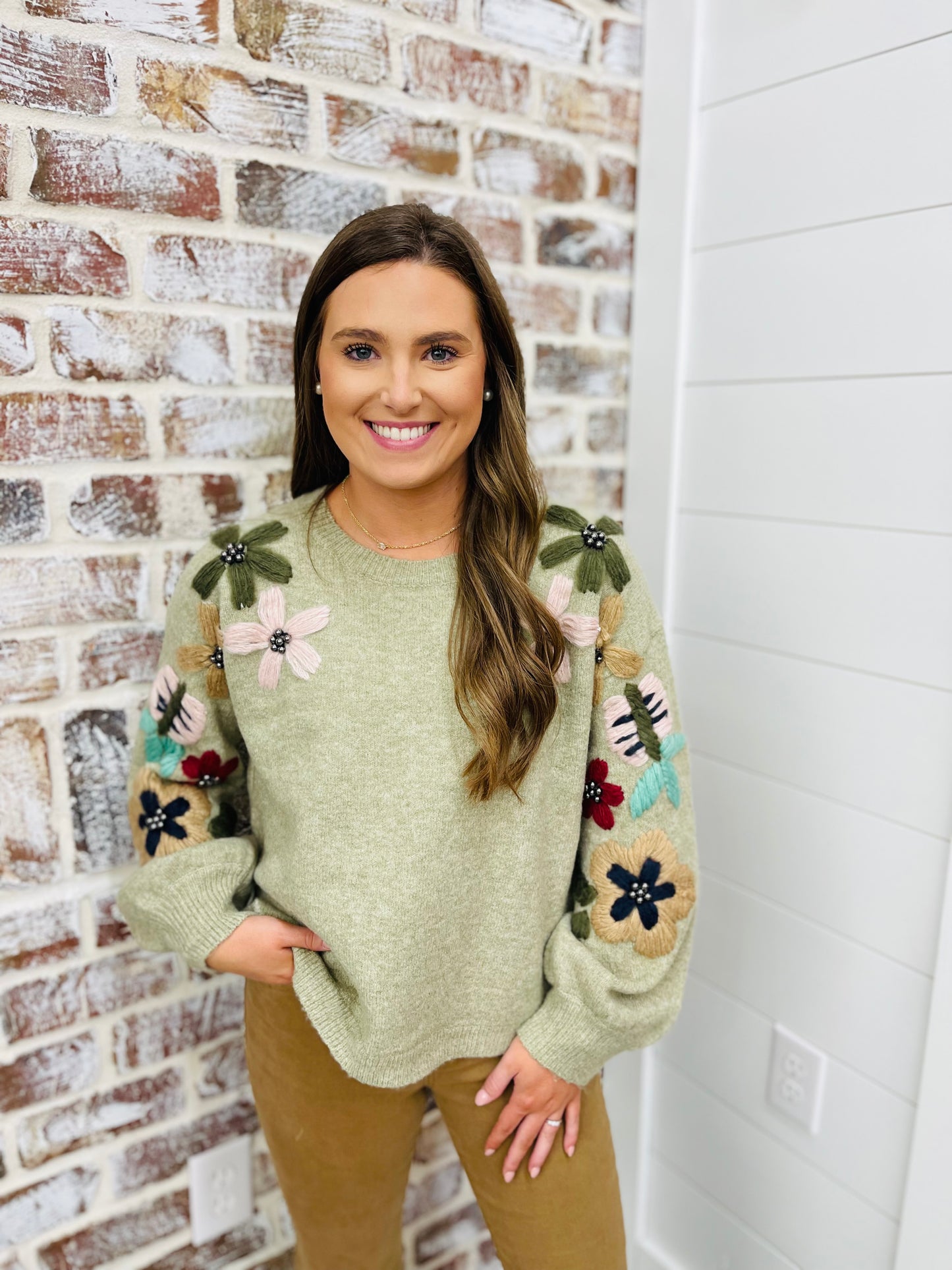 Flower Fun Sweater