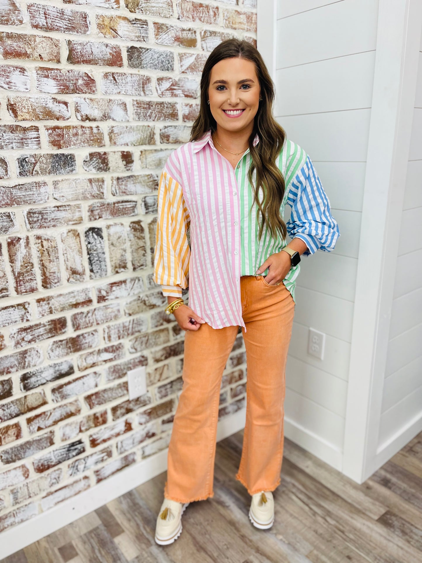 Stripes Of Color Top