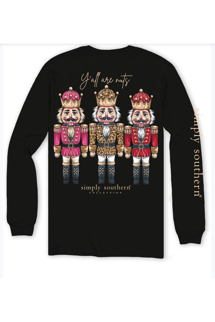 Youth Y’all Are Nuts LS Tee