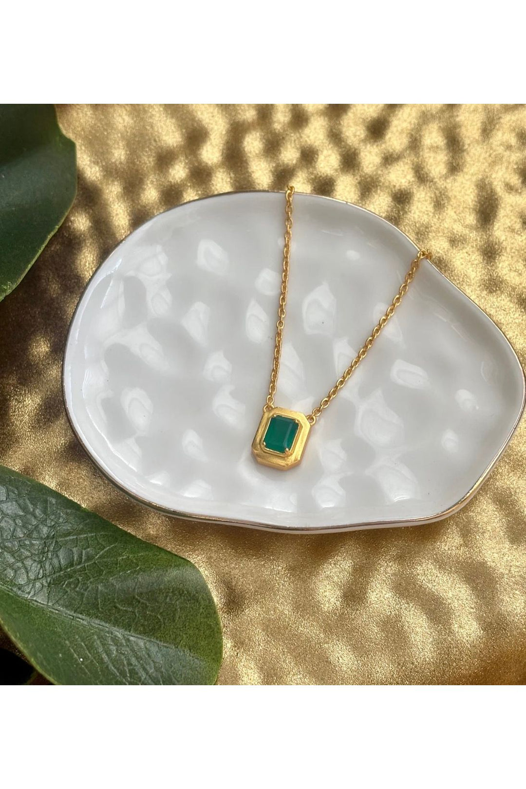 Tatum James | Scout Necklace - Green