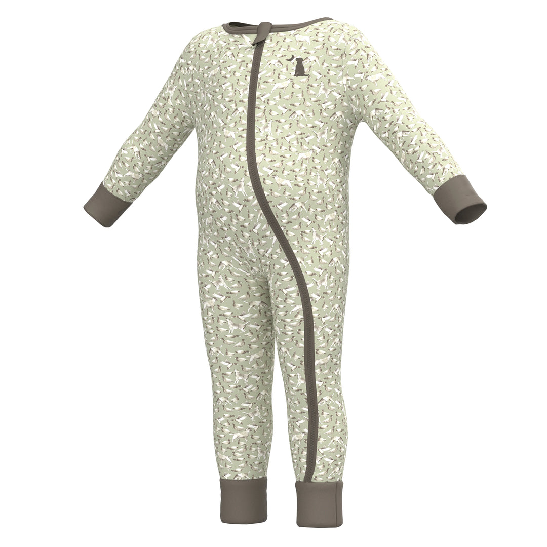 Local Boy ~Baby Bodysuit~Green Duck Dog