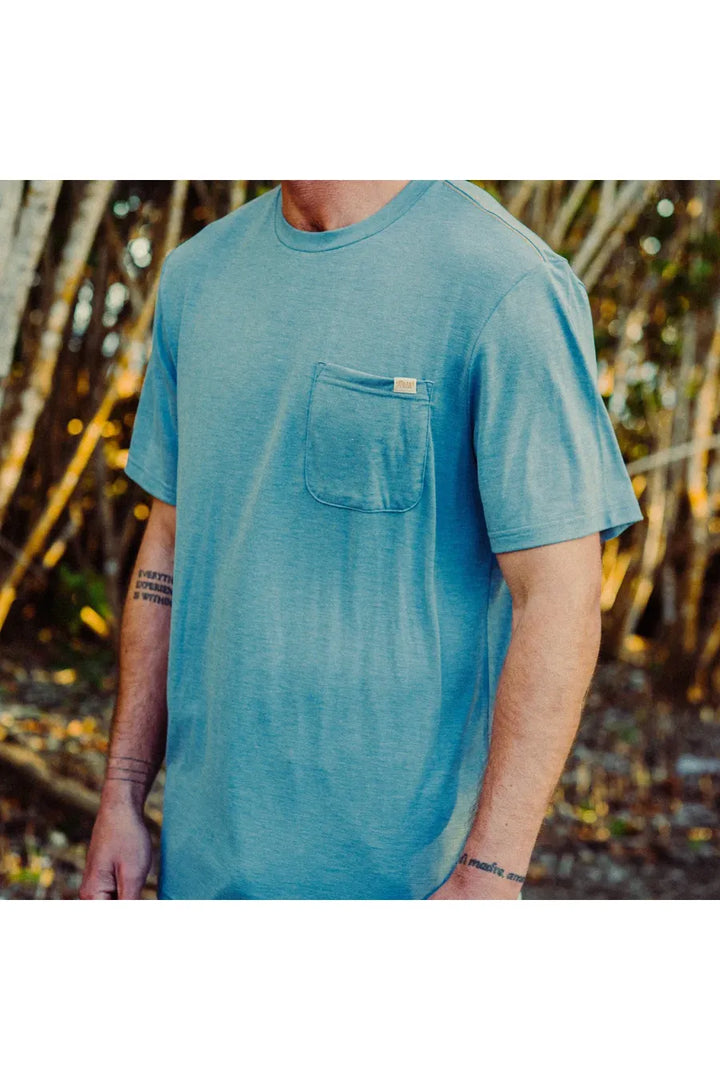 Marsh Wear| Buxton SS~ Niagara Mist Tee