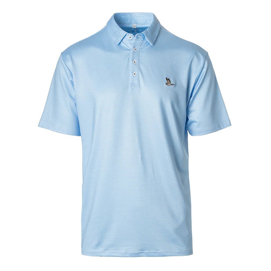 Roost Mallard Polo-Blue/White