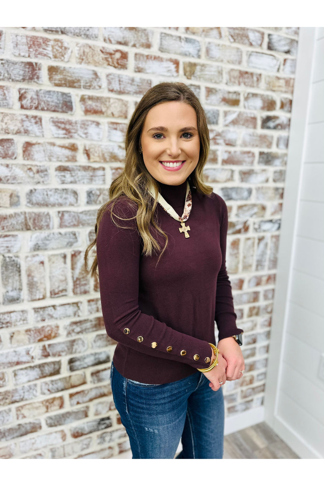 Chocolate Button Top