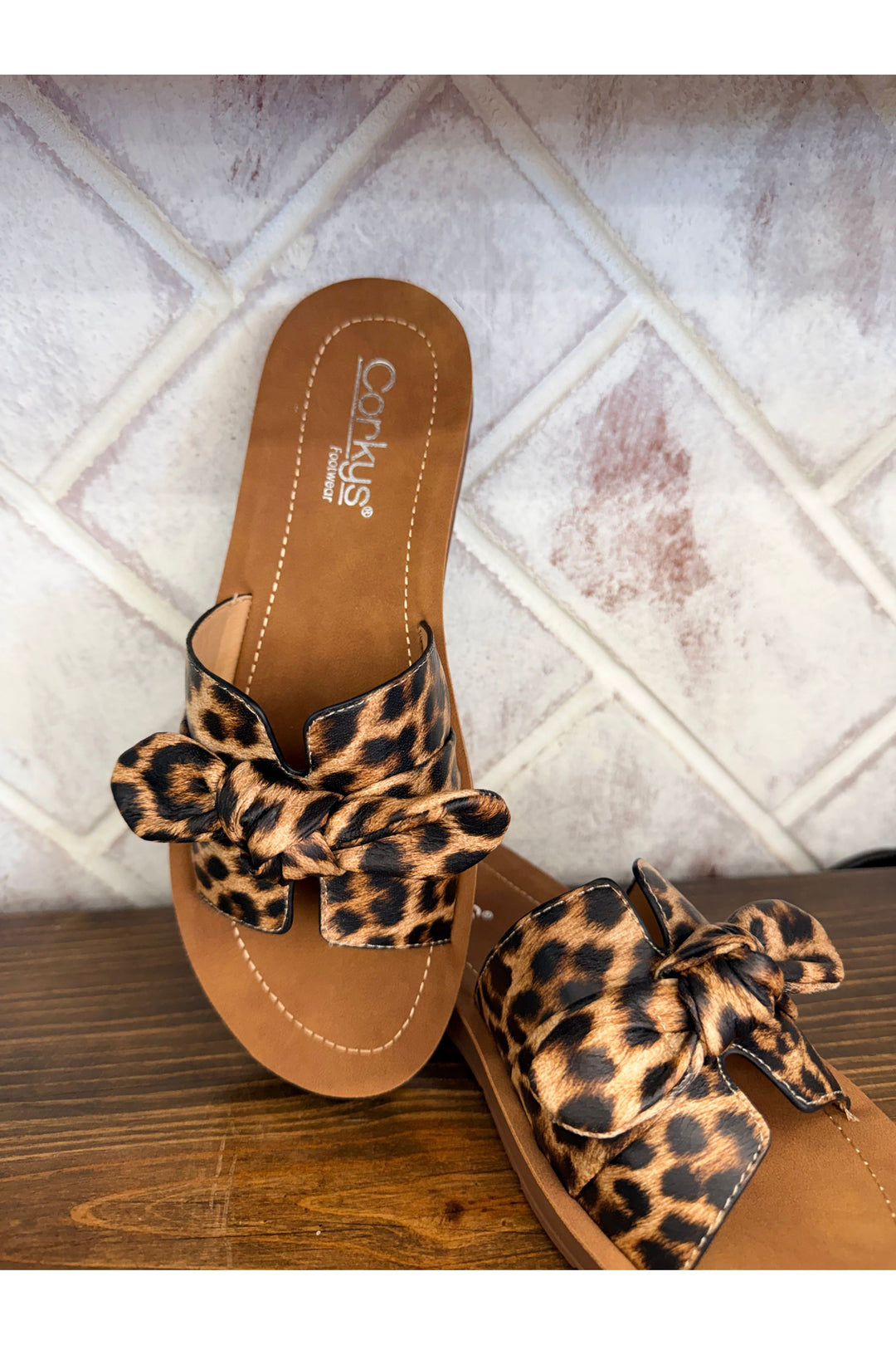 Corkys~ Leopard Too Cute Sandal