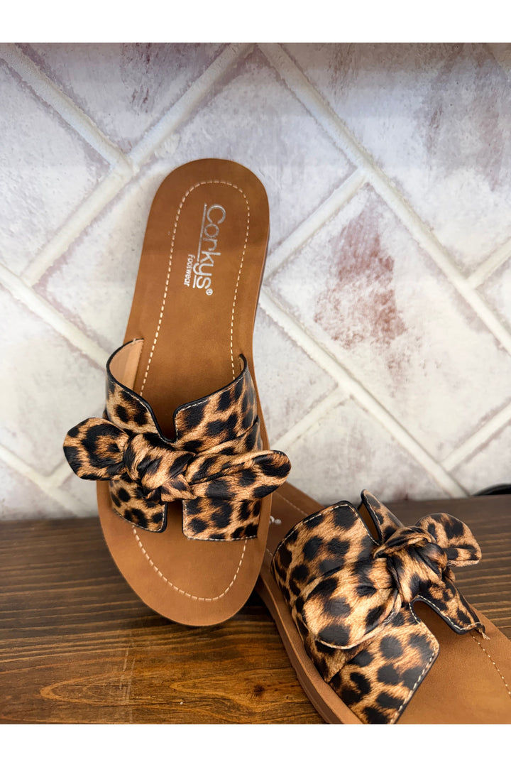 Corkys~ Leopard Too Cute Sandal