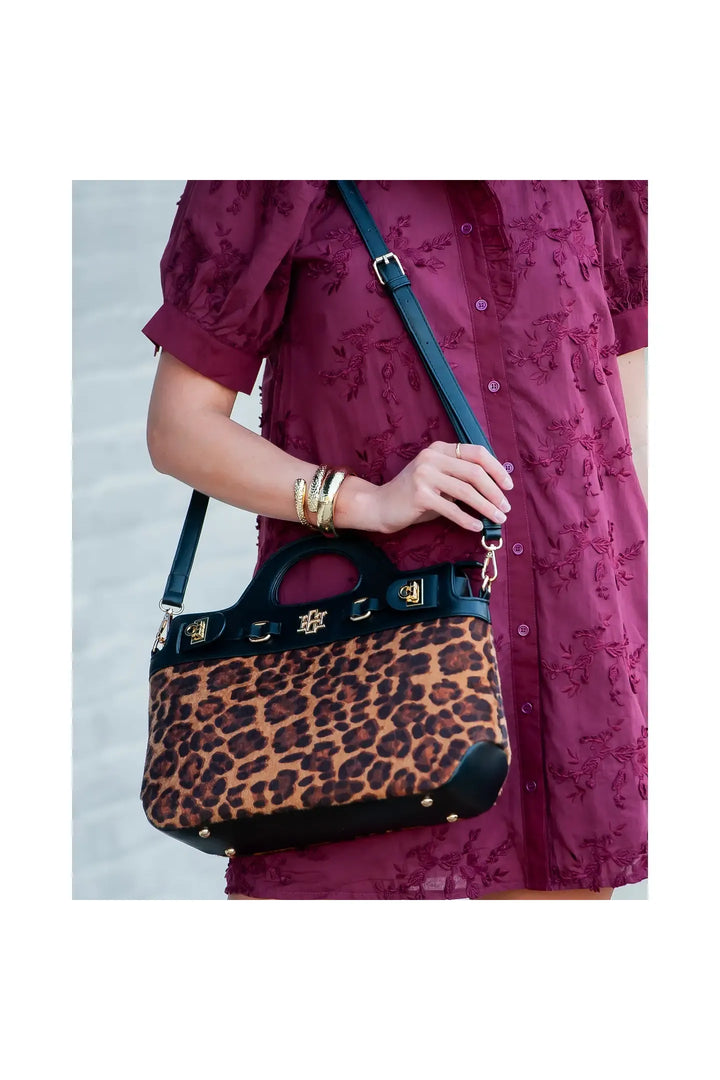 Savannah Handbag Spotted Saddle