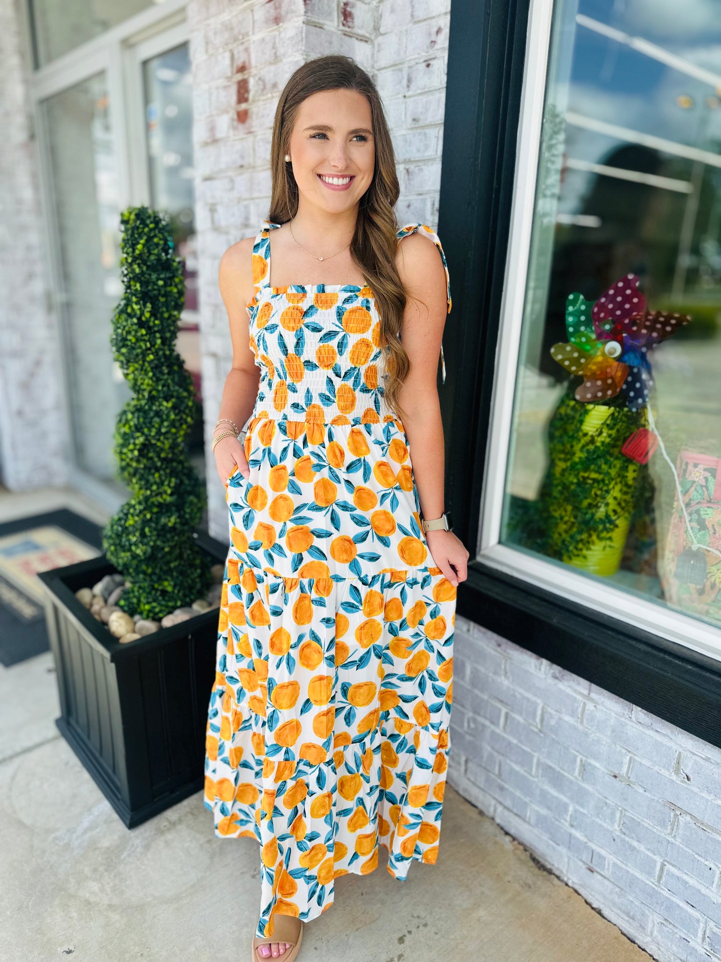 Citrus Maxi Dress