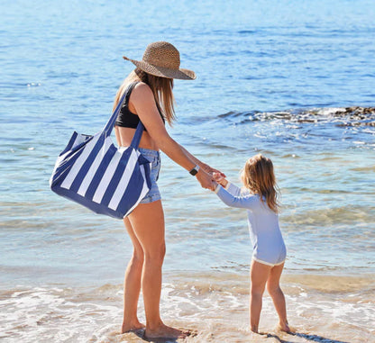 Dock & Bay| Foldaway Tote Bags - Whitsunday Blue