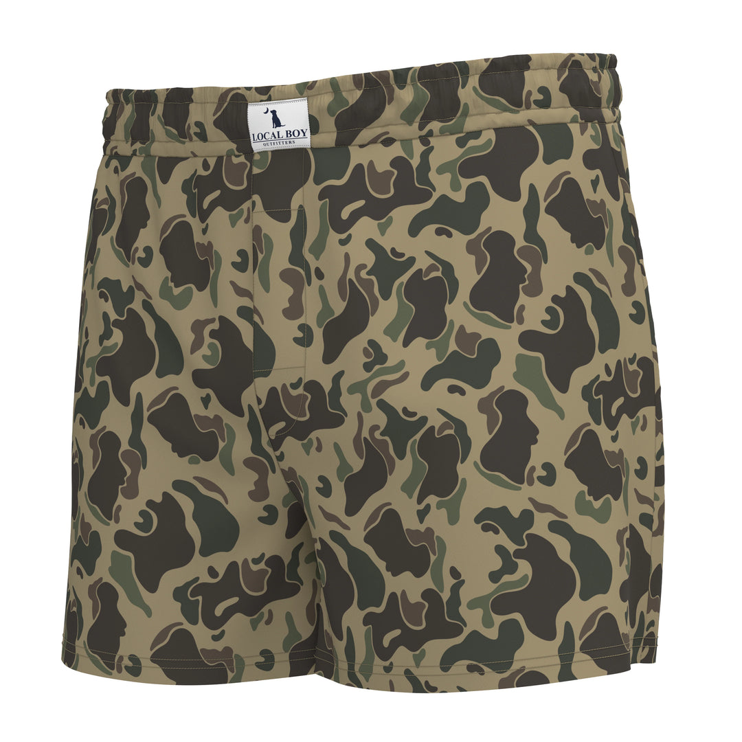 Local Boy| Mens Boxer Shorts~ Retro Camo