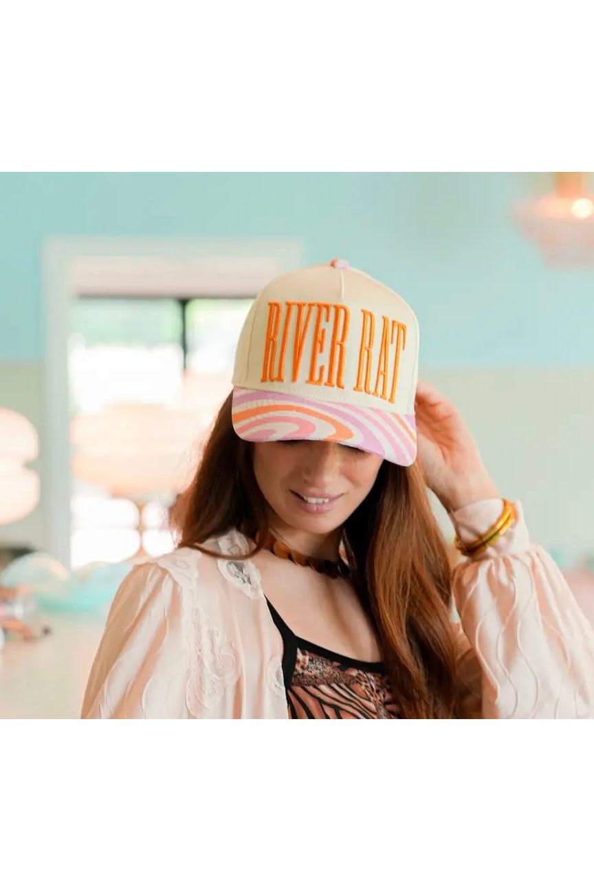 River Rat Trucker Hat | Canvas Cap