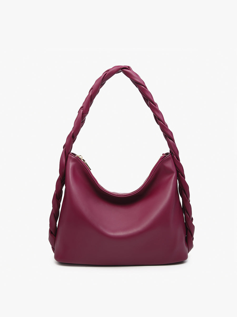 Plum Delilah Vegan Knotted Hobo