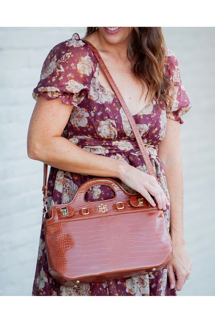 Savannah Handbag Saddle EC