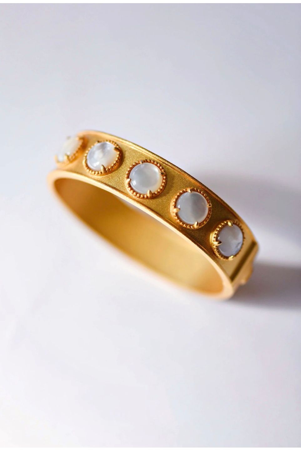 Tatum James | Clara Bangle - Mother Of Pearl