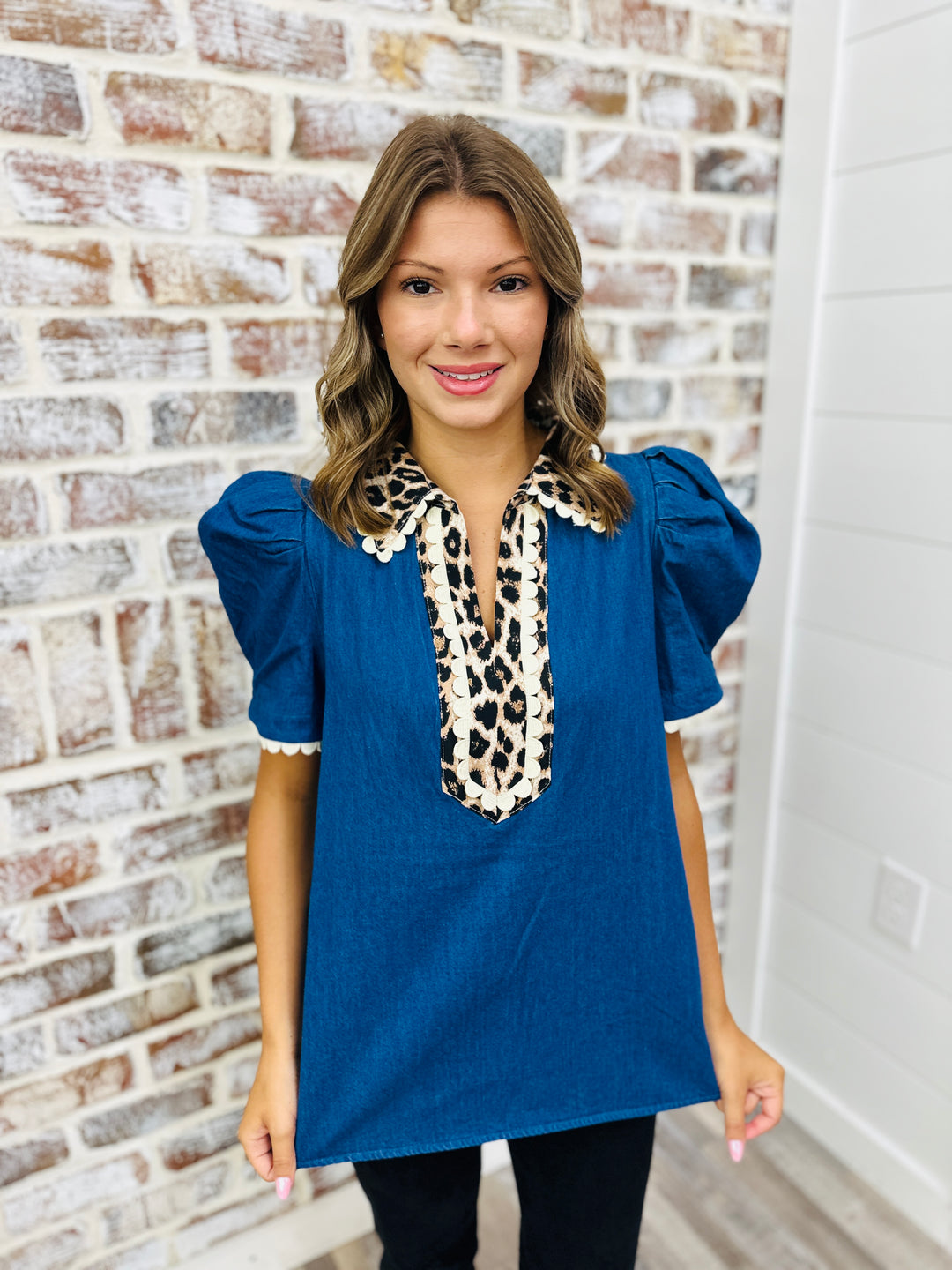 Denim Darling Top