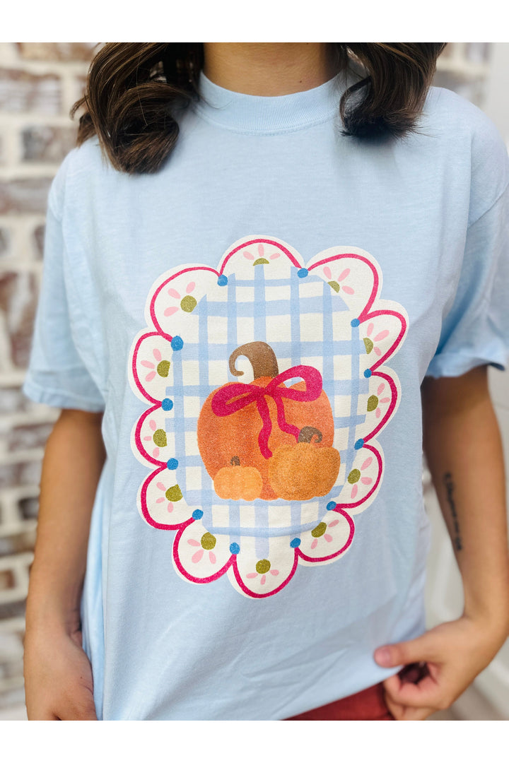Patchwork Pumpkin Tee