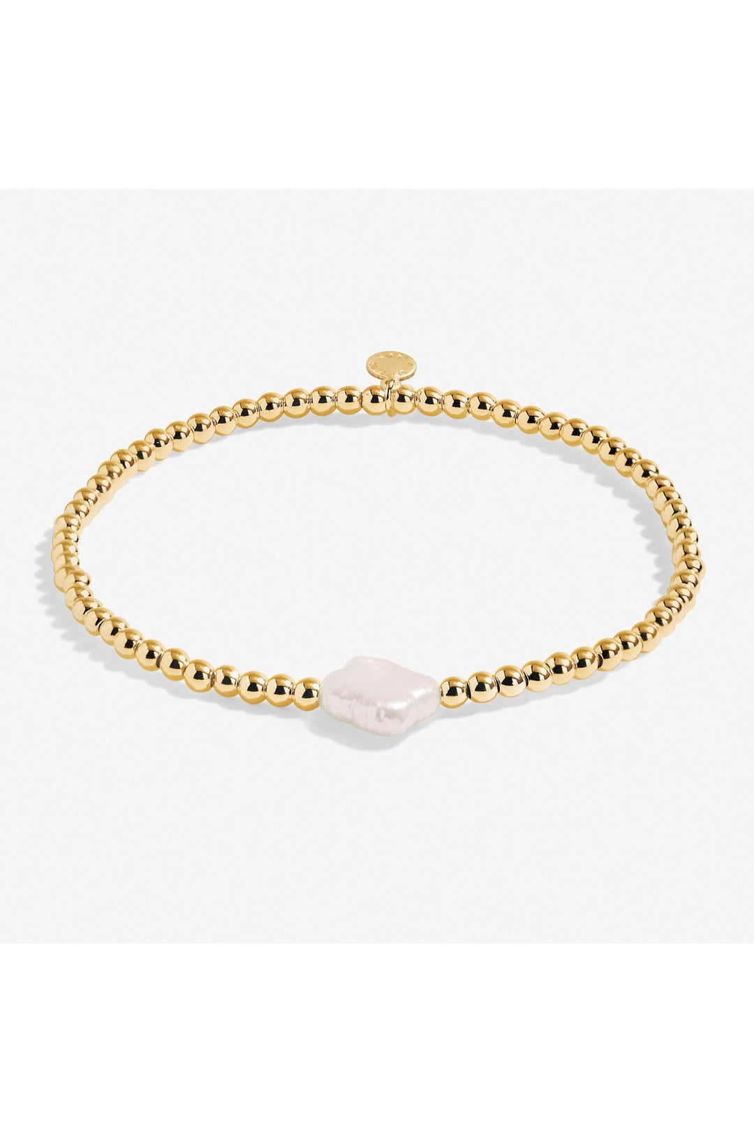 A Little 'Blessing' Bracelet In Gold-Tone Plating