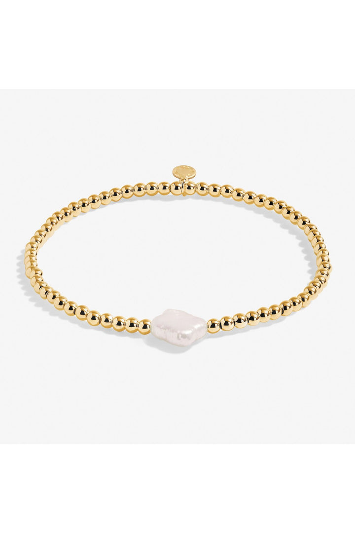 A Little 'Blessing' Bracelet In Gold-Tone Plating
